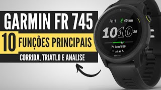 Garmin Forerunner 745 Estas são as Novidades [upl. by Enaywd]