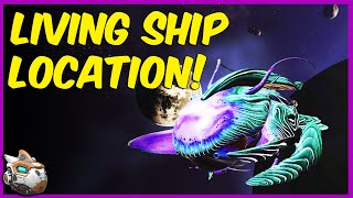 How to get a Living Ship Day 5 Living Ship Location  Starbirth Mission  No Mans Sky Origins 2020 [upl. by Pembrook]