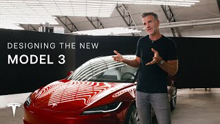 The New Tesla Model 3  Design Walkthrough [upl. by Eetak336]