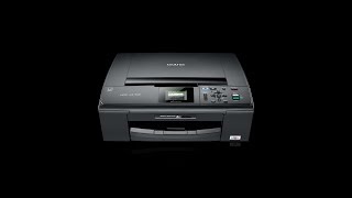 How to reset Brother printer DCPJ315W [upl. by Azial]