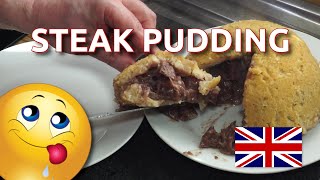 How to Cook British Steak Pudding [upl. by Asirram]