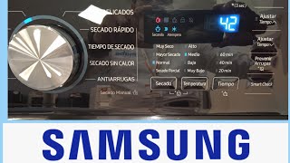 🔵Secadora Samsung 24 kgs modDVG24A3400V Black [upl. by Mauchi518]