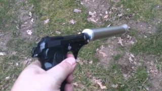 Beretta 71 silencer [upl. by Biegel666]