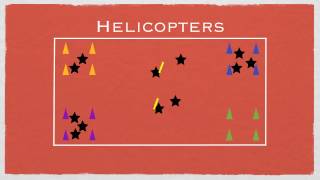 PE Games  Helicopters [upl. by Nwahsak]