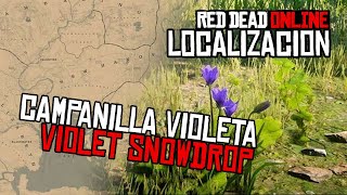 RDR2  Violet snowdrop Location Campanillas violetas [upl. by Nevag475]