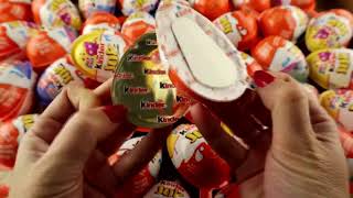 Kinder Joy Egg Opening  Most Satisfying Videos ASMR 79 [upl. by Nylarej53]