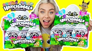 OPENING 18 HATCHIMALCollEGGtibles BLIND BAGS SEARCH FOR THE GOLDEN HATCHIMAL SUPER RARE FINDS [upl. by Manchester]