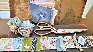 Tips for SNIPPET ROLLS for Junk Journals Sew or NoSew Step by Step Tutorial Paper Outpost [upl. by Ainimreh532]