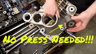 DIY  remove and Install bushings without specialty tools [upl. by Bui]