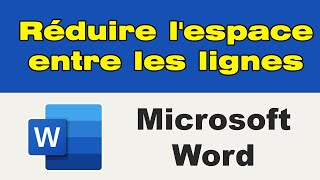 Tuto Modifier les interlignes Word 2007 [upl. by Laine]