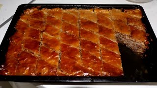 NAJBOLJA BOSANSKA BAKLAVA  RECEPT I PRIPREMA [upl. by Doggett]