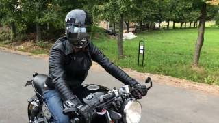 My Custom Yamaha XJR 1200 Cafe Racer First Ride [upl. by Tennes]