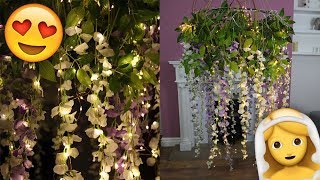 DIY Flower Chandelier [upl. by Anitirhc]