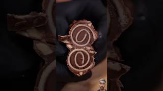 Nutella Chocolate Roll🥐 nutella chocolate food mukbang bayashi cooking cookingshorts [upl. by Leiahtan]