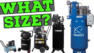 What Size Air Compressor Do You Really Need [upl. by Alane]