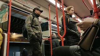 20240218  Prague Metro  Line B  from Zličín to Černý Most [upl. by Oberheim737]