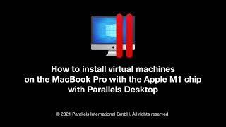 How to Install Windows or Linux in Parallels Desktop on M1 Mac [upl. by Tuddor1]