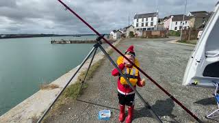 FISHING MILFORD HAVEN  PEMBROKESHIRE  WALES [upl. by Ayotna]