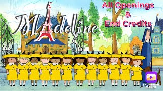 All Madeline Openings and Ending Credits [upl. by Fitz]