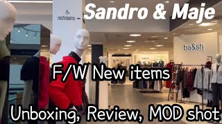 Sandro amp Maje 💋 Unboxing amp Review [upl. by Leo]