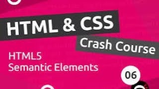 Html amp CSS Crash Course Tutorial  Episode 06 [upl. by Ayiak524]