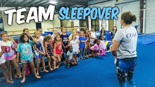 Coach Life Gymnastics Team Sleepover Rachel Marie [upl. by Duffie235]