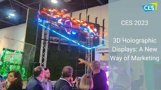 CES2023 Hypervsn  3D Holographic Display [upl. by Teena]