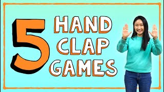 5 Best Hand Clapping Games Compilation  Clapping Games for 2 players 👏 [upl. by Gauntlett]