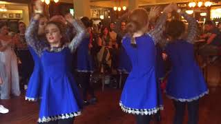 AllIreland Champion set dancers from Kerry dance a polka in the pub [upl. by Sihonn]