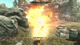 Skyrim Survival Legendary Mage  6  Anniversary Edition  Vanilla No Mods [upl. by Ahsonek]