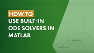 How to Use BuiltIn ODE Solvers in MATLAB [upl. by Nilya]