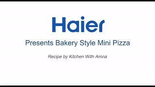 Bakery Style Mini Pizza  Kitchen With Amna [upl. by Airekal]