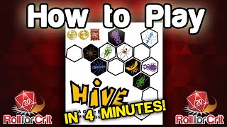 How to Play Hive  Roll For Crit [upl. by Brinn740]