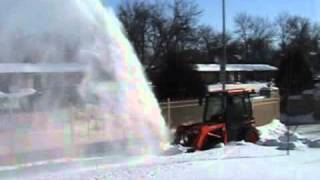 Compact Tractor Snowblower [upl. by Lesly]