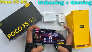 Poco F5 5G Unboxing and gaming test Snapdragon 7 Gen 2 processor [upl. by Westland]