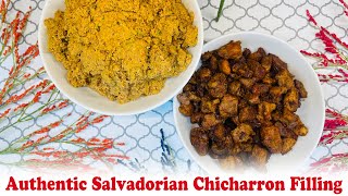 Authentic Salvadorian Chicharron filling for Pupusas [upl. by Arrec]