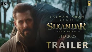 SIKANDAR Trailer  Salman Khan  Rashmika Mandanna  A R Murugadoss  SKF [upl. by Geller]