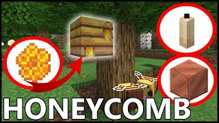 How To Get HONEYCOMB In MINECRAFT 117 [upl. by Tybie]