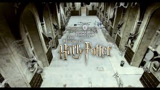 Great Hall TimeLapse  Warner Bros Studio Tour London  The Making of Harry Potter [upl. by Chlores]