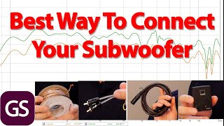 The Best Way To Connect A Subwoofer [upl. by Attenohs627]