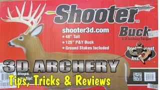 3D Archery  Shooter Buck 3D Target Review [upl. by Laktasic]