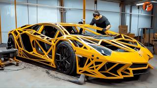 Man Builds Amazing Lamborghini From Start to Finish By haisupercar [upl. by Abbottson101]