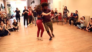 Forró New York Weekend 2019  Bernard Bento Salles amp Milena Morais roots style dance demonstration [upl. by Bresee813]