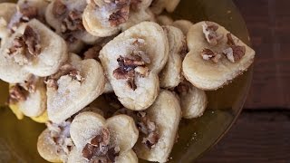 Gurabije  Biscuit made from flour honey cooking fat  Bebina kuhinja  Domaći video recept [upl. by Sheets]