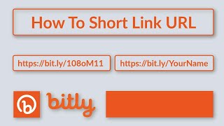 How to Shorten a URL Link [upl. by Llegna978]