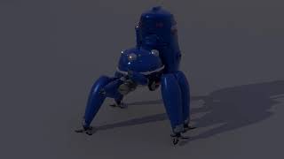 Tachikoma Animation [upl. by Maurilla]