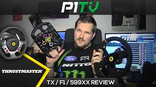 Thrustmaster TX Wheel  Ferrari F1 amp 599XX EVO 30 Wheel Addon  LANGZEIT REVIEW [upl. by Mart]