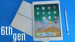 New iPad 97 6th Gen Unboxing [upl. by Guise]