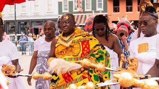 The Asantehene of the Ashanti Empire sits in state in Memphis [upl. by Nirret]