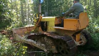 Making A New Section Of Trail With Our Case 310 Dozer [upl. by Eraste40]